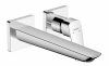 Hansgrohe Logis Jednouchwytowa bateria umywalkowa Fine z wylewką 20,6 cm, ścienna, podtynkowa chrom 71256000